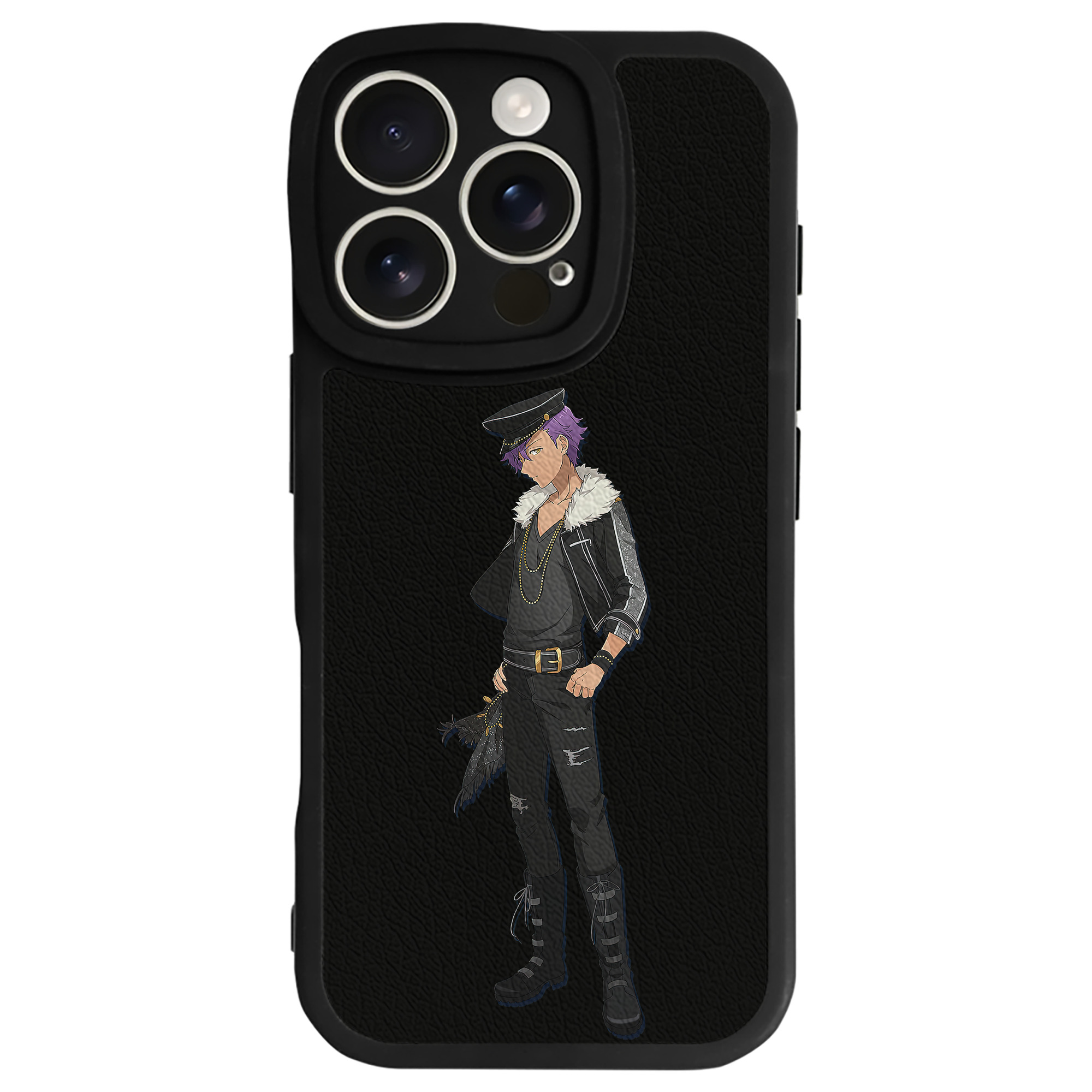 （画像用） あんさんぶるスターズ! Ensemble Stars 【iPhone 16シリーズ対応】シリコンスマホケース（レザー調） 材質：シリコン